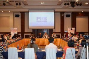 Mr. Sami Kteily, Executive Chairman of PEB Steel Buildings, spoke at the conference