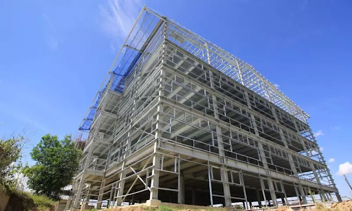 Struktur Pondasi Baja Tunggal