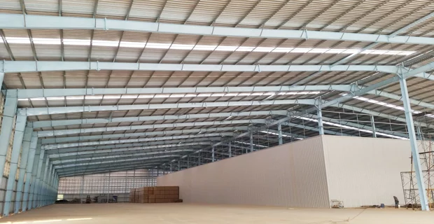 PebLiner product on prefabricated steel building - bangunan struktur baja