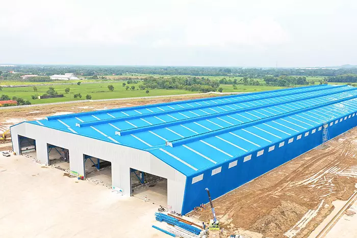 Eco-friendly Prefabricated Steel Manufacturing Factory Indonesia - bangunan struktur baja prefabrikasi