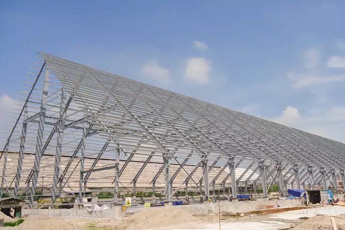 Cost-effective prefab steel building plant - bangunan struktur baja prefabrikasi
