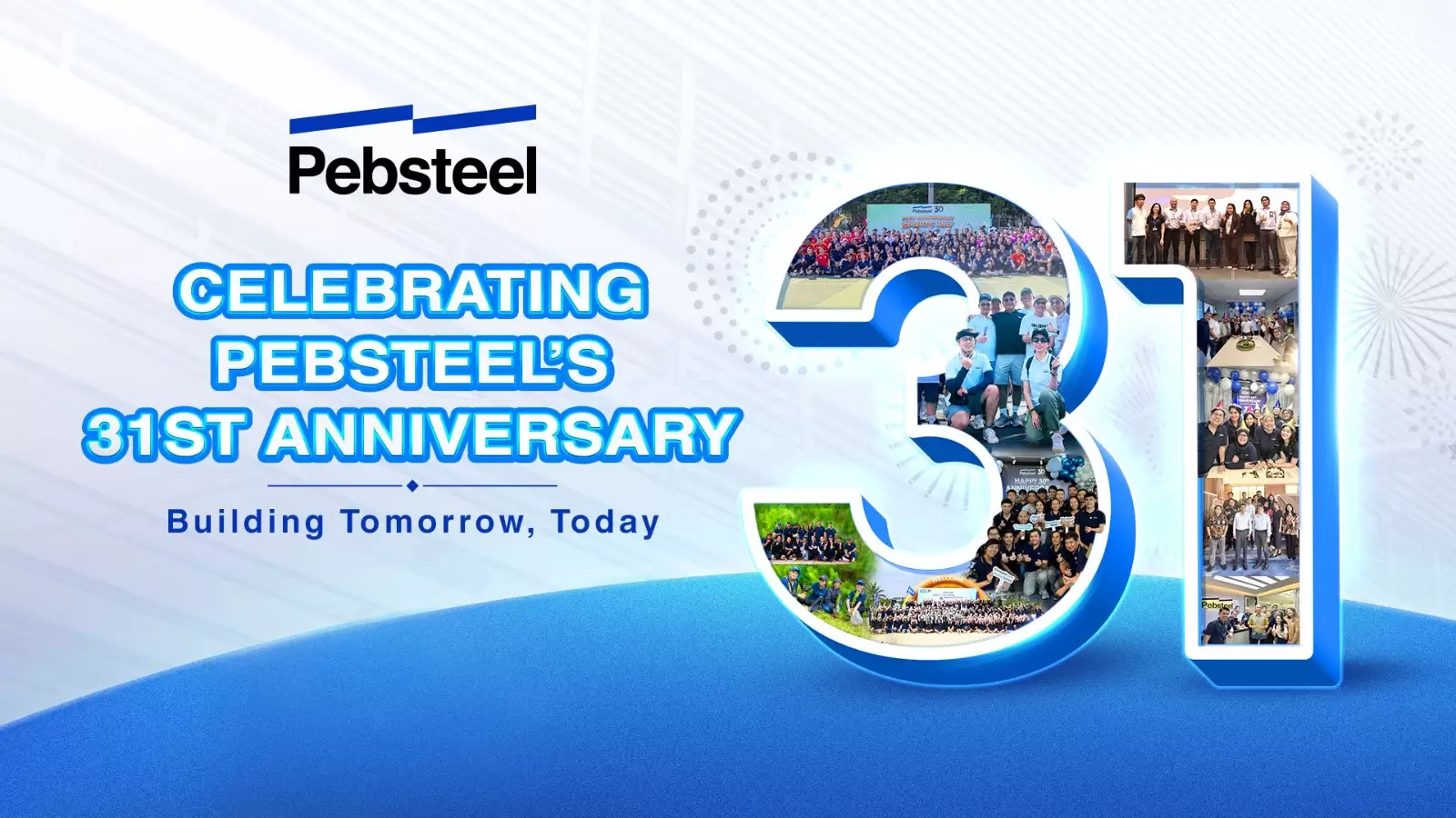 Pebsteel celebrates its 31st anniversary, reaffirming its pioneering position in the pre-engineered steel building industry through innovation, quality, and sustainability